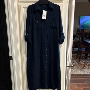 Zara Midnight Blue Dress
